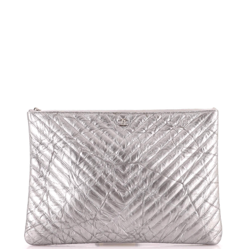 Chanel Large O Case Clutch